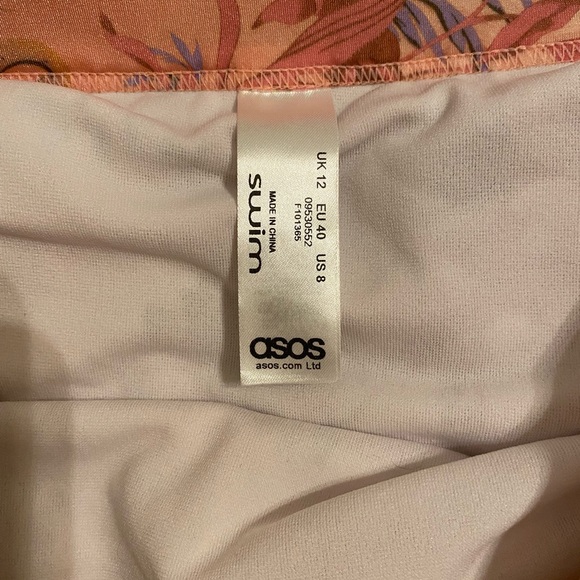 ASOS design luxe swimsuit